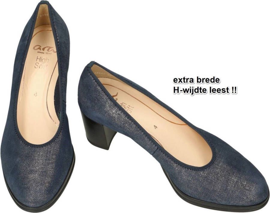 Ara -Dames blauw donker pumps & hakschoenen