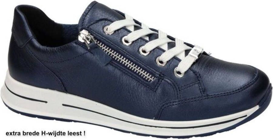Ara -Dames blauw donker sneakers