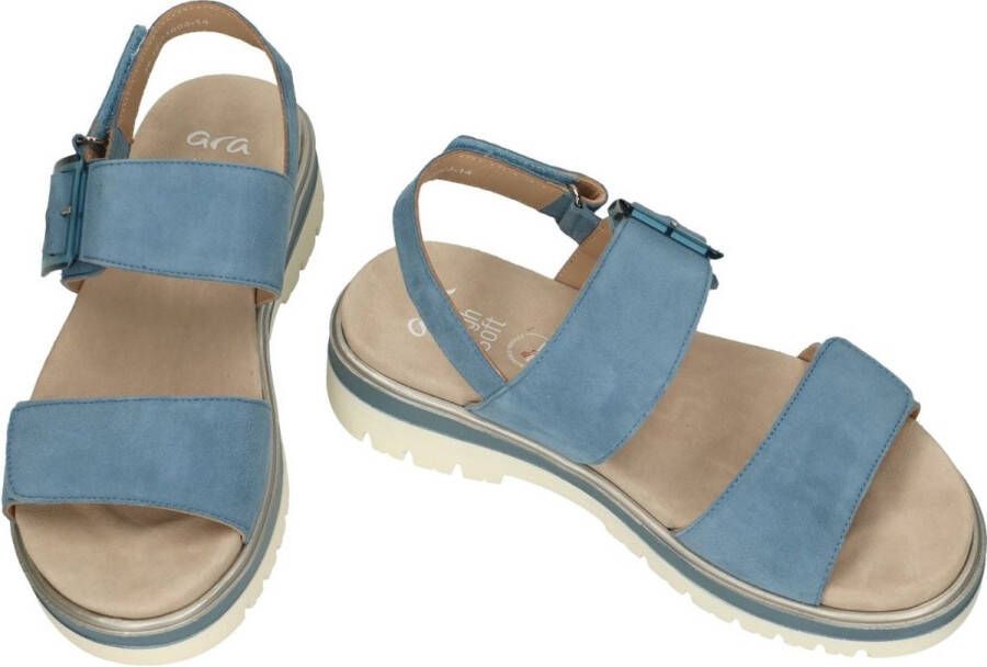 Ara -Dames blauw licht sandalen