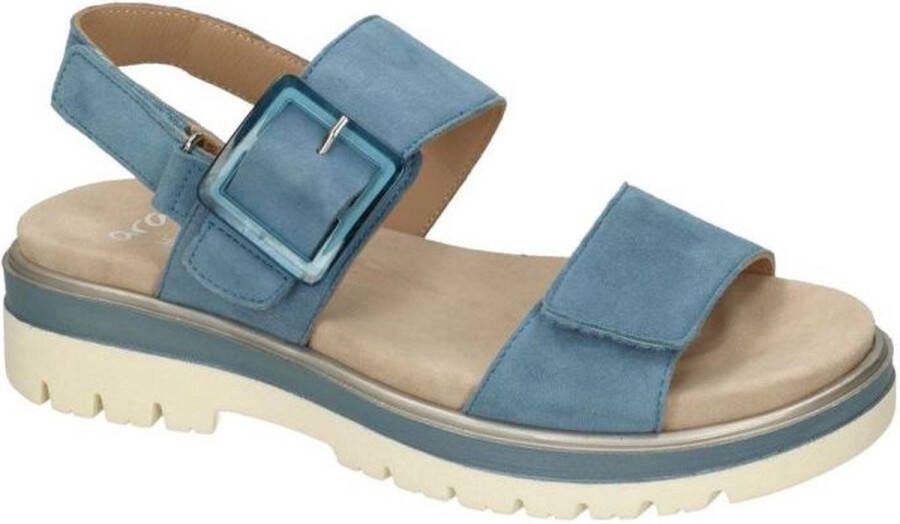 Ara -Dames blauw licht sandalen