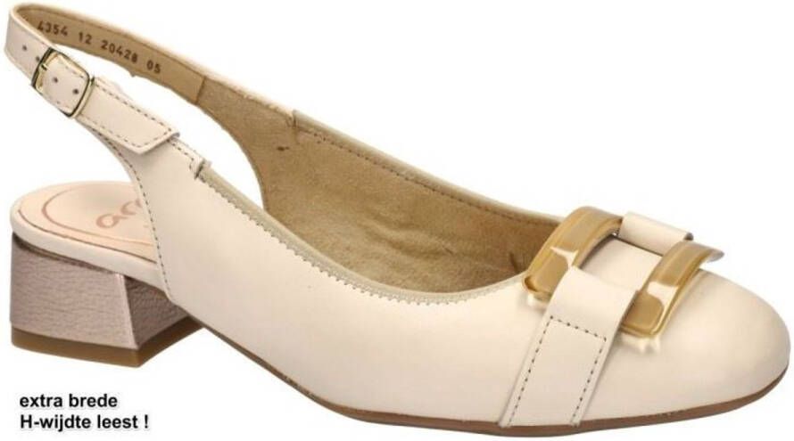 Ara -Dames crÈme pumps & hakschoenen