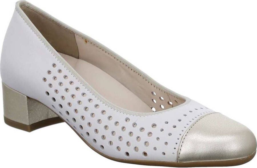 Ara Beige Leren Pumps voor Zakelijke Kleding Beige Dames