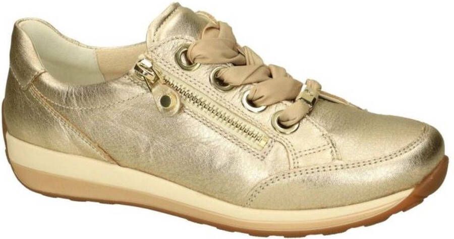 Ara -Dames goud sneakers