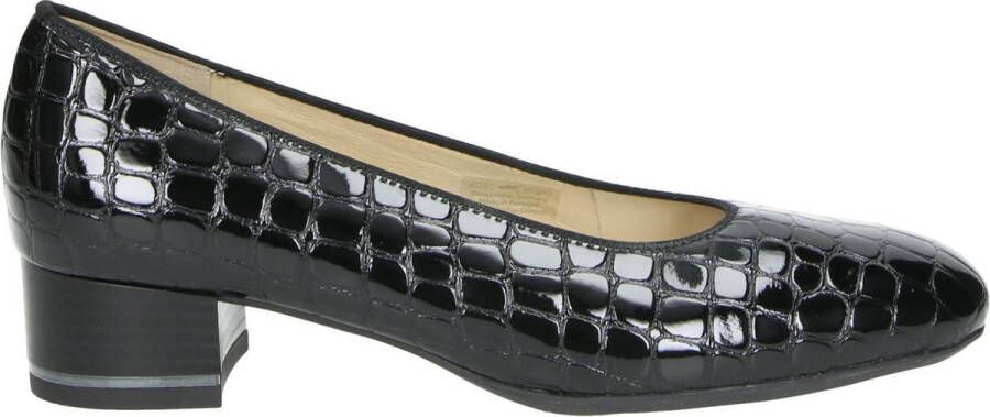 Ara Pumps Verona avondschoen trechterhak feestelijke schoen met reptielprint