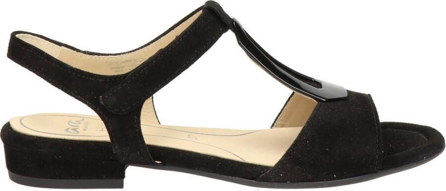 Ara 1216839 Volwassenen Platte sandalenDames Sandalen Kleur Zwart