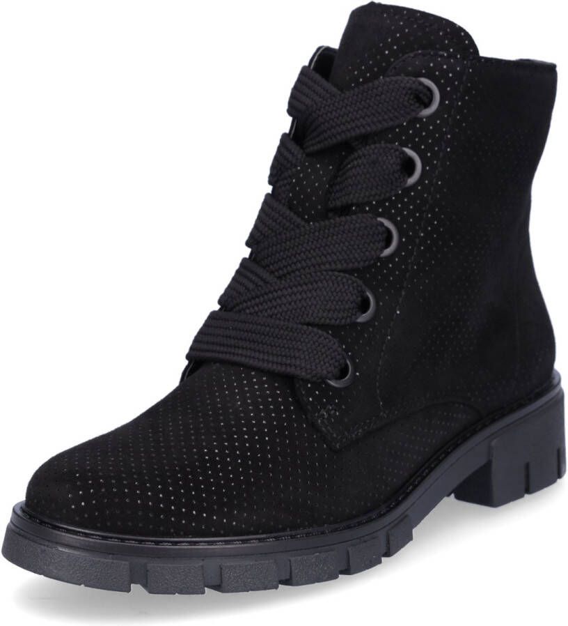 Ara dames veterboot zwart