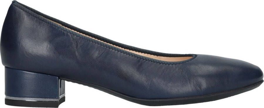 Ara Pumps Graz avondschoen feestelijke schoen blokhak glanzend detail aan de hak