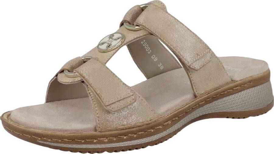 Ara 1229003 Volwassenen Dames slippers Wit beige