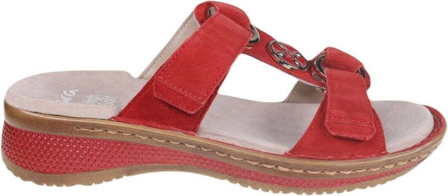 Ara Slippers Hawaï sleehak zomerschoen pantoffels met klittenband