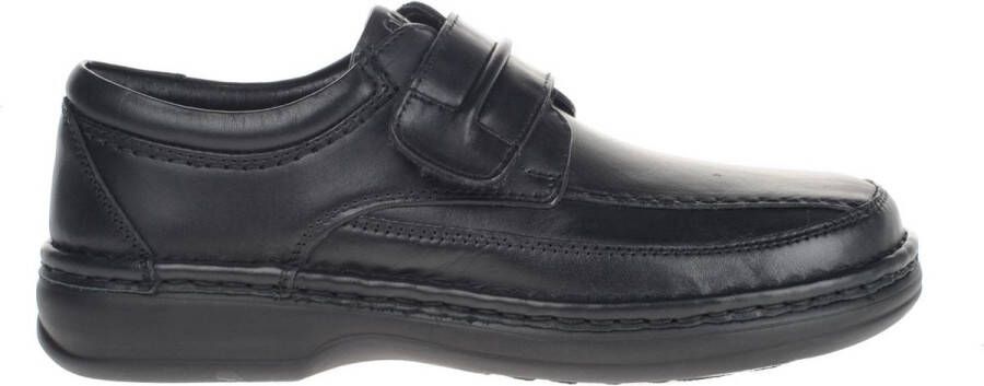 Ara Zwarte Sterke Herenschoen met Brede Voet en Hoge Wreef Black Heren - Foto 2