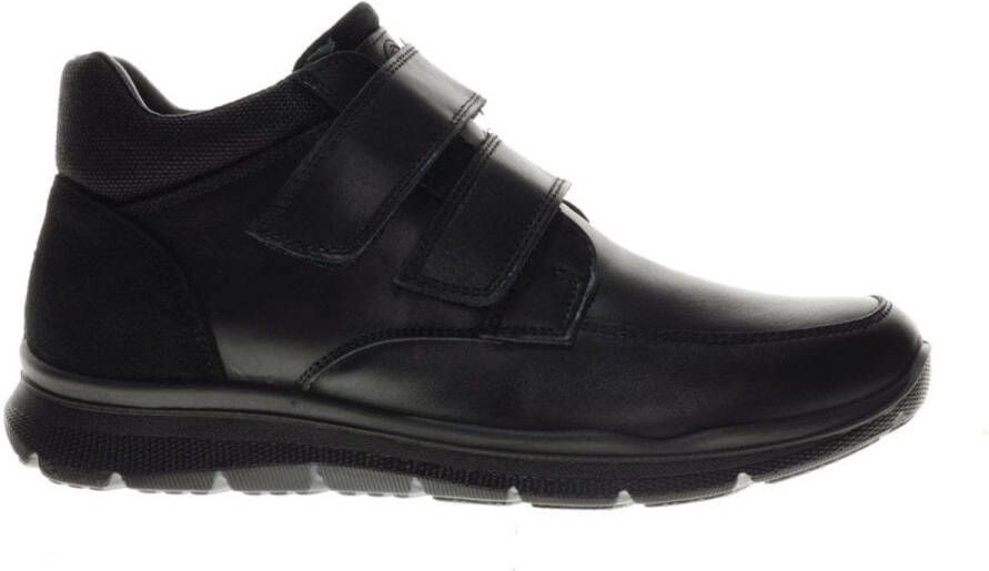 Ara Herenbottine Zwart Velcro Hoog
