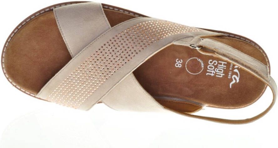 Ara Kent Kruisband Sandaal Voor Dames Met Diamentjes - Foto 2