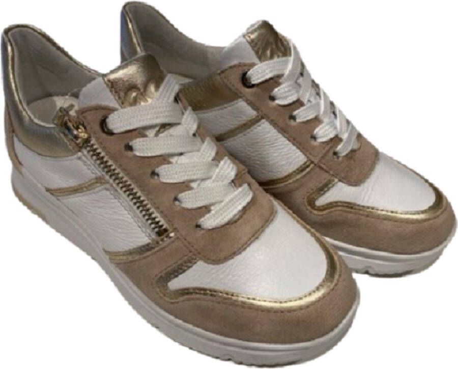 Ara Gouden Accent Bamboe Voering Sneaker Multicolor Dames