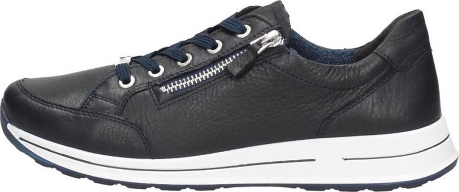 Ara Sneakers OSAKA met rits h-breedte vrijetijdsschoen lage schoen veterschoen