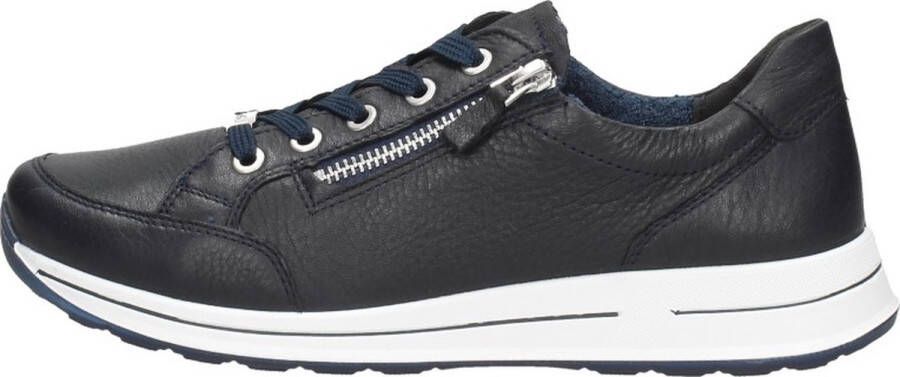 Ara 12 24801 02 Blue H Wijdte Veterschoenen