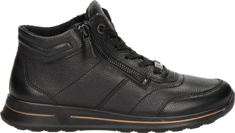 Ara 1224808 VeterlaarzenHoge sneakersDames veterschoenenHalf-hoge schoenen Zwart