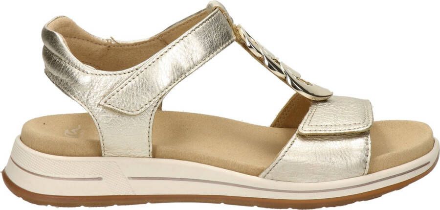 Ara Osaka-S Sandalen Plat Goudkleur - Foto 8