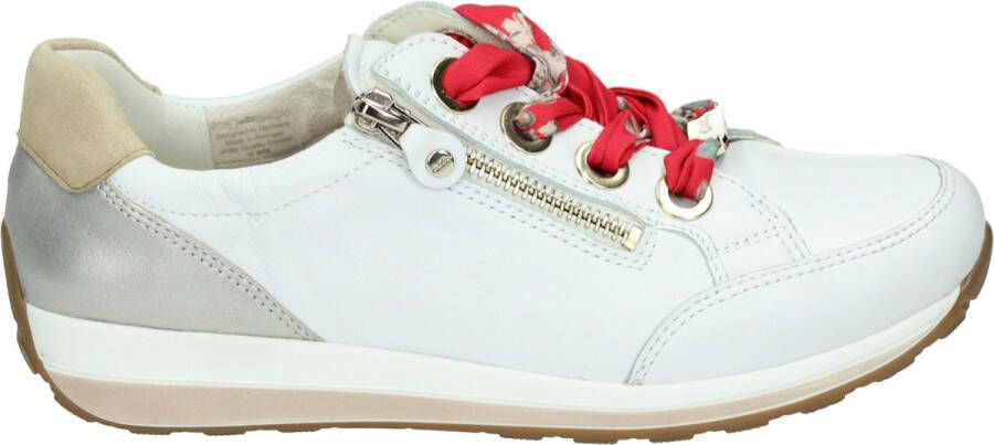 Ara 1234587~~~~~~~~~~~~~~~~~~~~~~~ Lage sneakersDames sneakers Wit beige