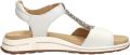 Ara Osaka-S Sandalen Plat Wit - Wit