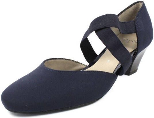 Ara Gesppumps Toulouse avondschoen feestelijke schoen trechterhak met elastische bandjes