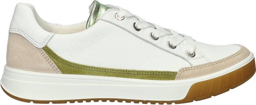 Ara Rom 2.0 dames sneaker Wit Groen