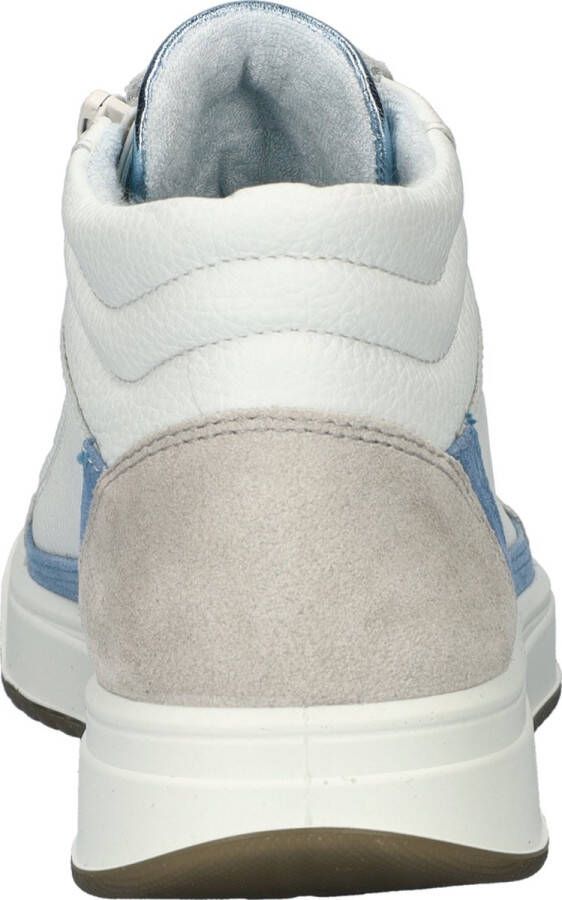 Ara Rom dames sneaker Wit blauw