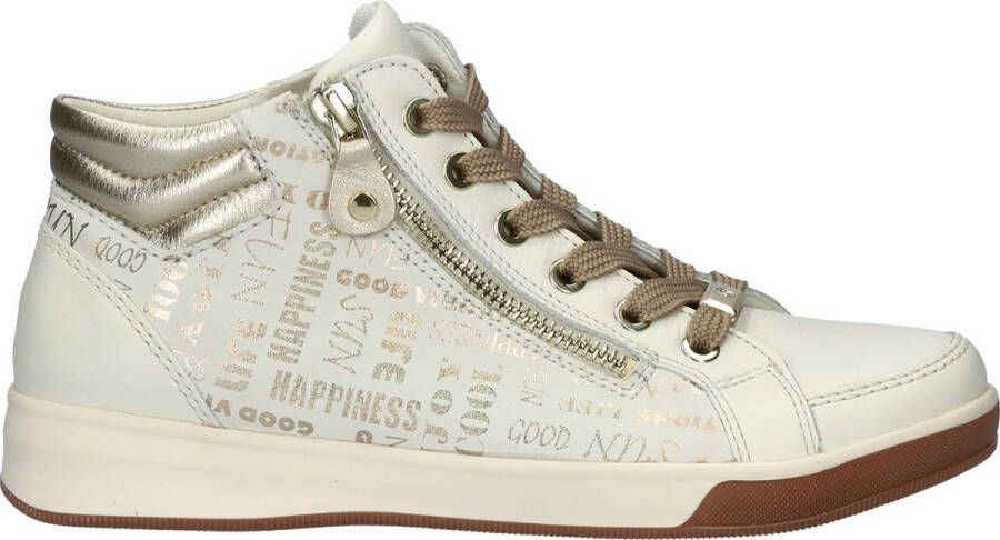 Ara Rome high dames hoge sneaker Wit multi