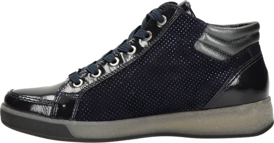 Ara Rome Hightop dames sneaker Blauw