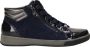 Ara OM-ST-High-Soft Sneakers Dames Blauw - Thumbnail 1