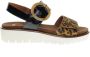 Ara Sandalen Bilbao Wig sandalen plateau sandalen met klittenbandsluitingen G-wijdte - Thumbnail 1