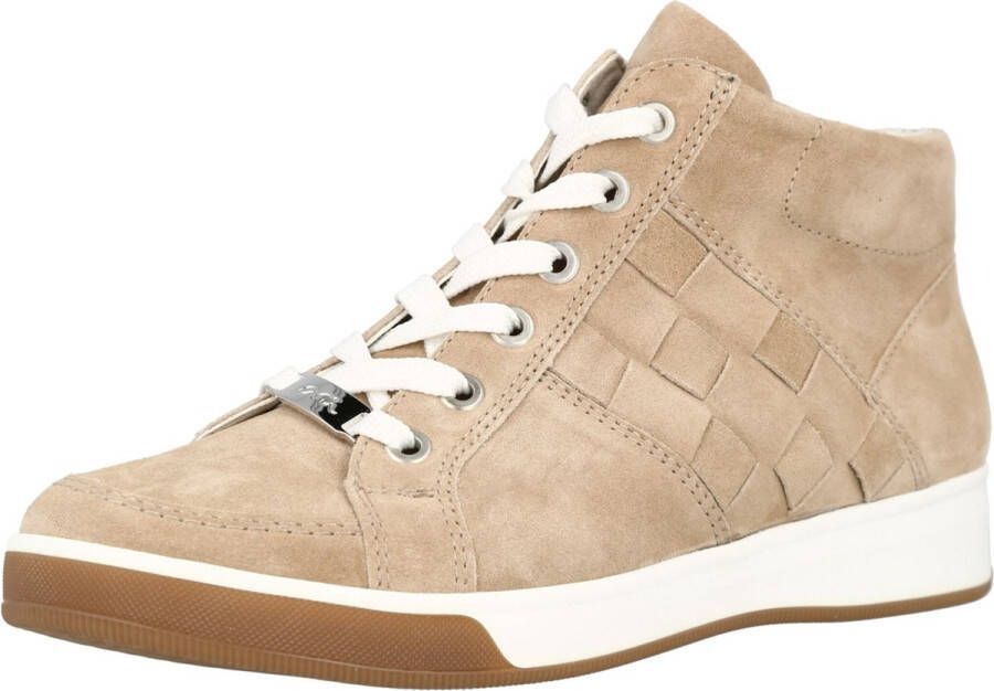 Ara sneakers hoog rom Camel-6 (39)