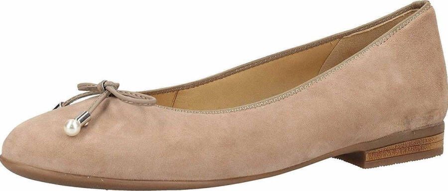 Ara Veelzijdige ballerina`s taupe suède Beige Dames