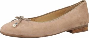 Ara Ballerina Shoes Taupe Samchevro Roze Dames