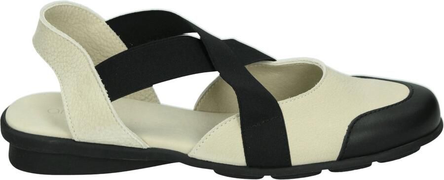 Arche DENOBI~~~~~~~~~~~~~~~~~~~~~~~~ Platte sandalen Dames Sandalen Wit beige
