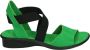 Arche SATIA Volwassenen Sandalen met hakDames Sandalen Groen - Thumbnail 1