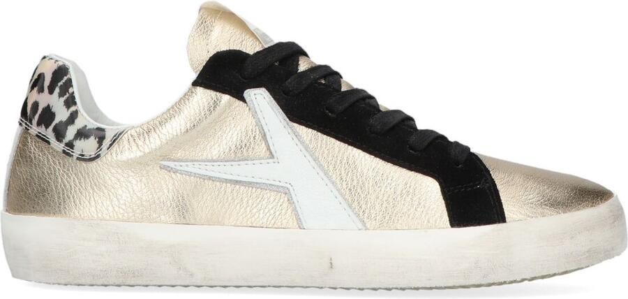 Archivio 22 New Rivoli Sneakers Dames Leren Sneaker Goud