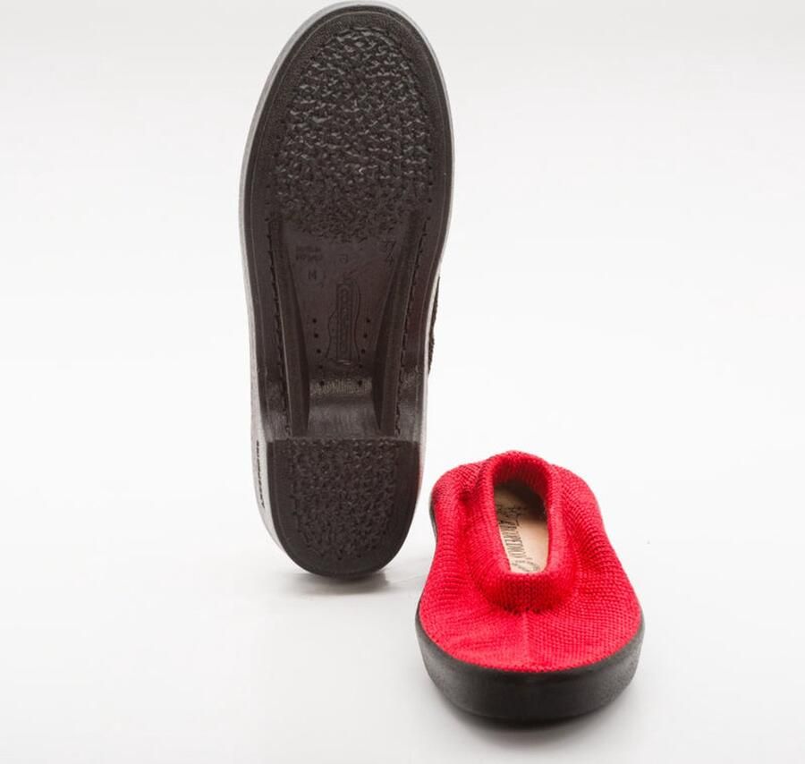 Arcopedico NEW~SEC~~~~~~~~~~~~~~~~~~~~~~~ Dames pantoffels Rood - Foto 2