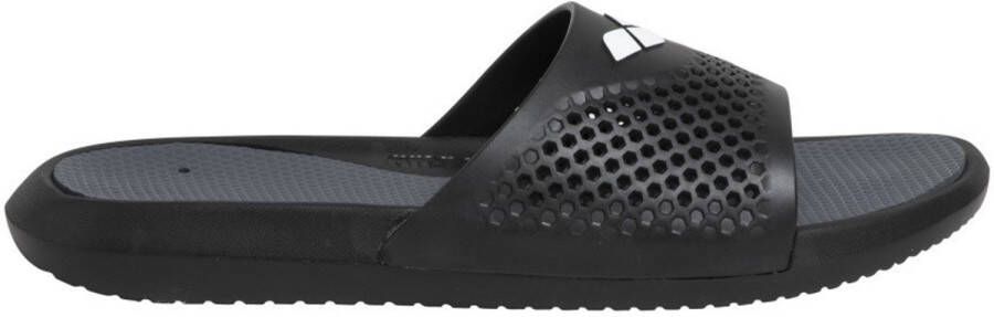 Arena Bruno zwart grijs slipper heren