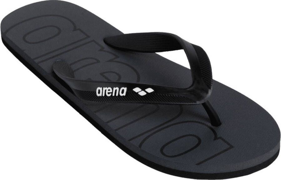 Arena Flip Flop Asphalt-Black