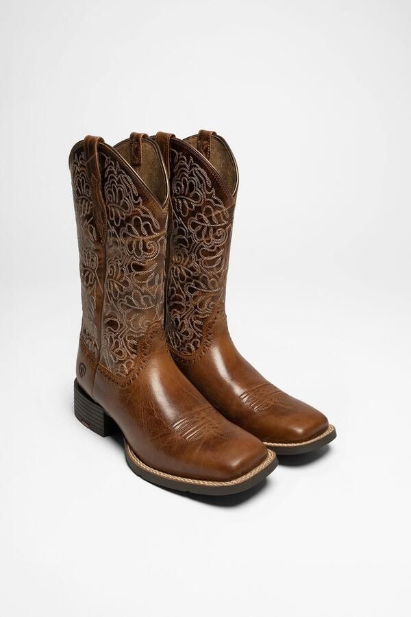 Ariat 74322 ROUND UP REMUDA Dames Bruin 38.5 (5.5 UK)