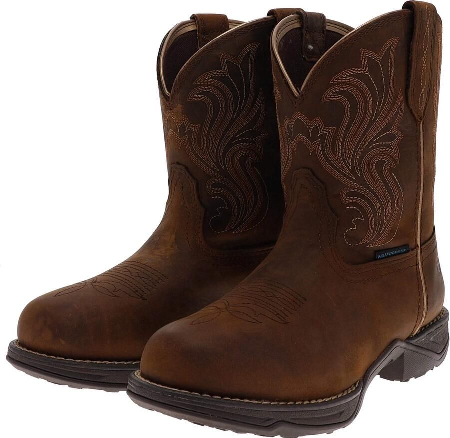 Ariat ANTHEM ROUND TOE SHORTIE H2O western rijlaarzen bruin 37 (4 UK)