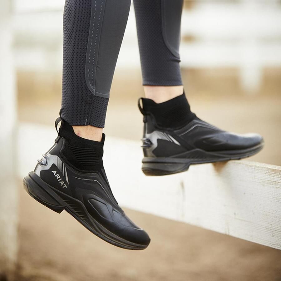 Ariat Jodphur Ascent Black 38.5 Zwart Stalschoenen - Foto 3