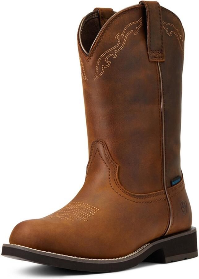 Ariat DELILAH ROUND TOE H2O dames western rijlaars bruin 36 (3 UK)