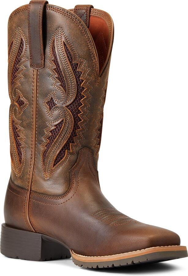 Ariat Hybrid Rancher VentTEK™ 360° Rijlaarzen Distressed Tan Truffle Ademend