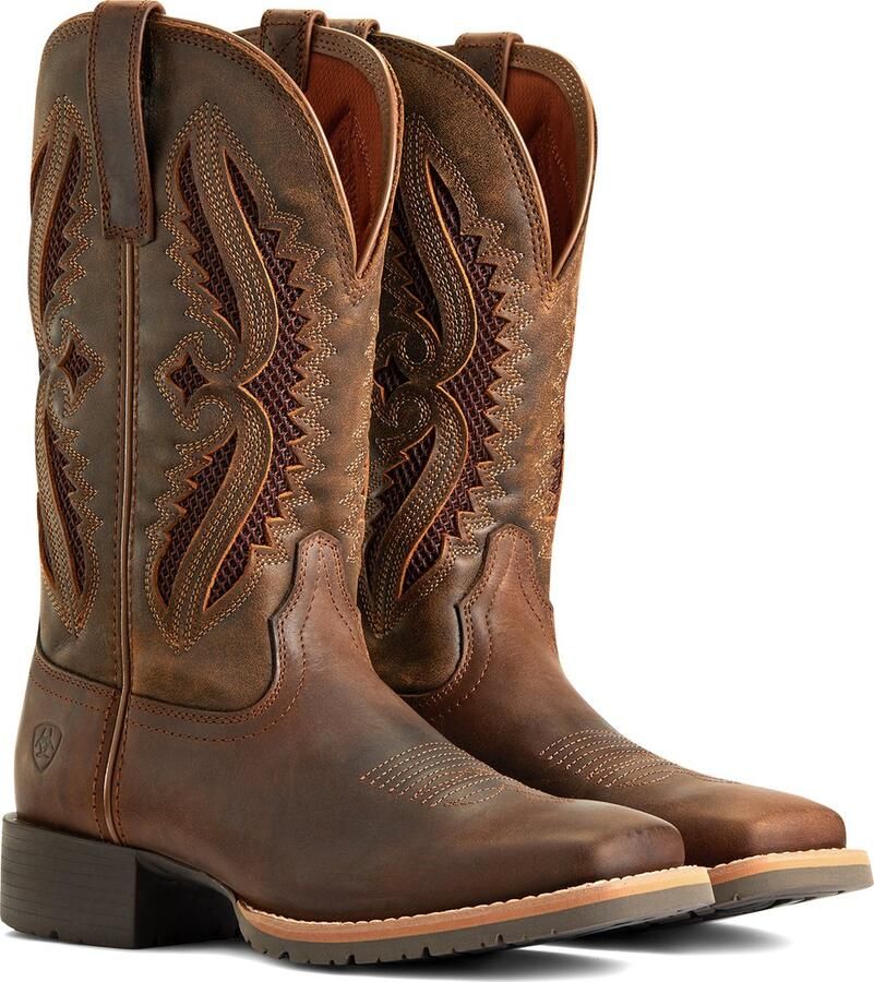 Ariat Hybrid Rancher VentTEK 360° Rijlaarzen Distressed Tan Truffle Ademend