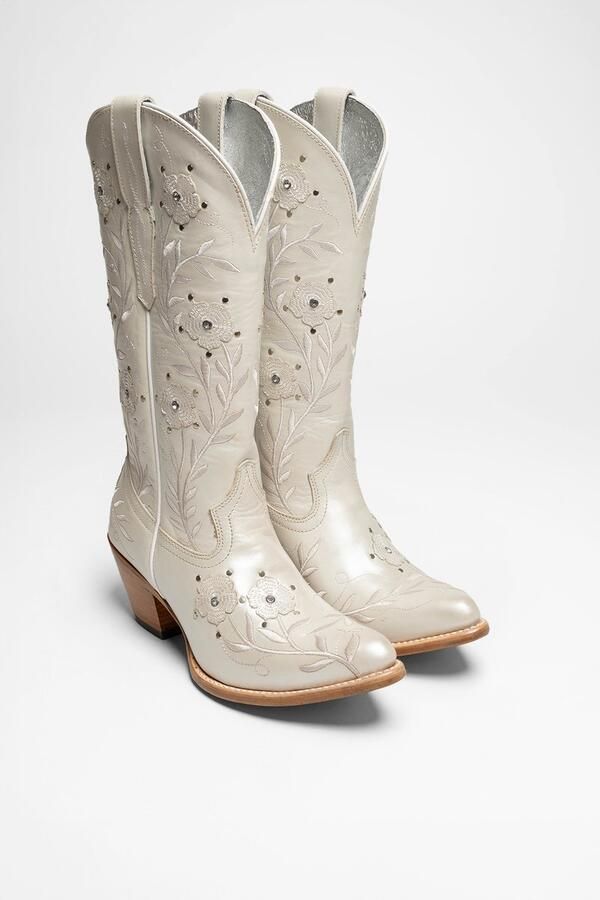 Ariat ROMANCE Dames Wit 37.5 (4.5 UK)