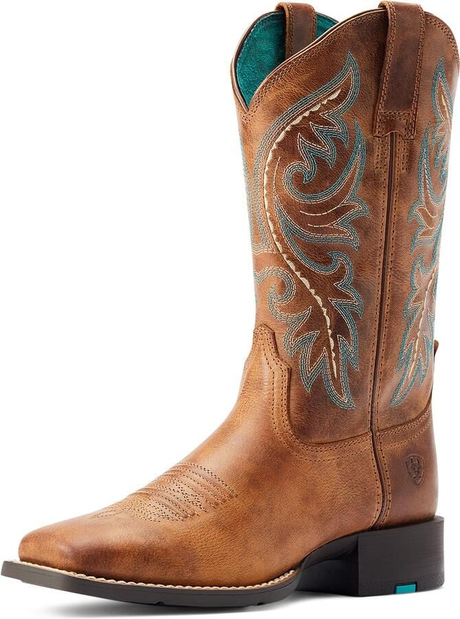 Ariat ROUND UP BACK ZIP western rijlaarzen bruin 41.5