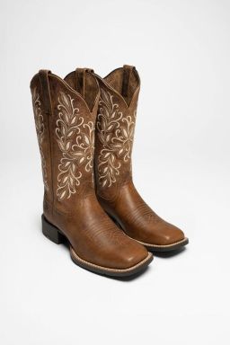 Ariat ROUND UP HOLLY Dames Bruin 36 (3 UK)