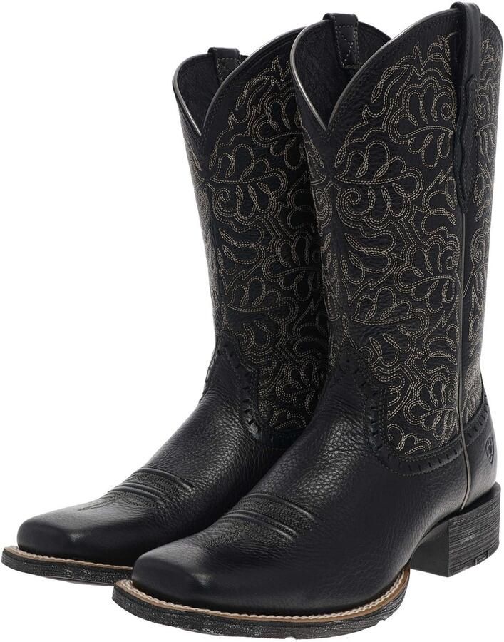 Ariat ROUND UP REMUDA Dames Western Rijlaars Zwart 36.5 (3.5 UK)