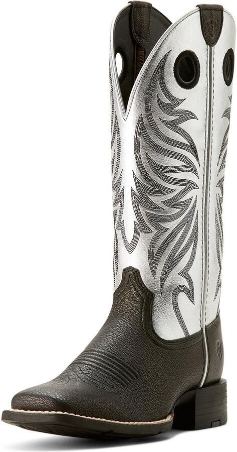 Ariat ROUND UP RYDER WESTERNLAARS DAMES Zilver